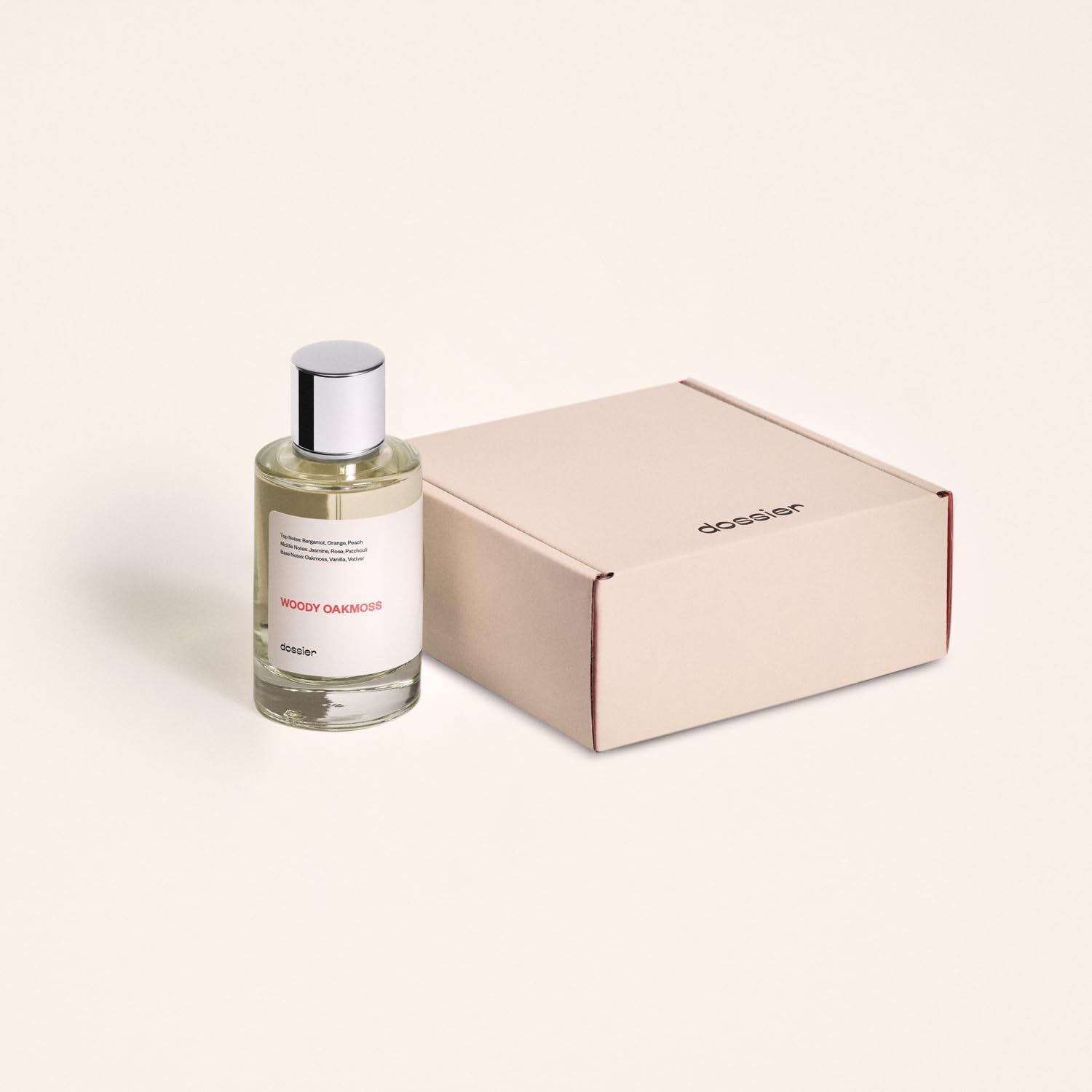 Dossier Woody Oakmoss packaging box, premium presentation for gifting