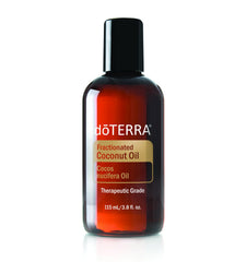 doTERRA aceite de coco fraccionado, botella de 3,8 onzas, absorción rápida para uso tópico