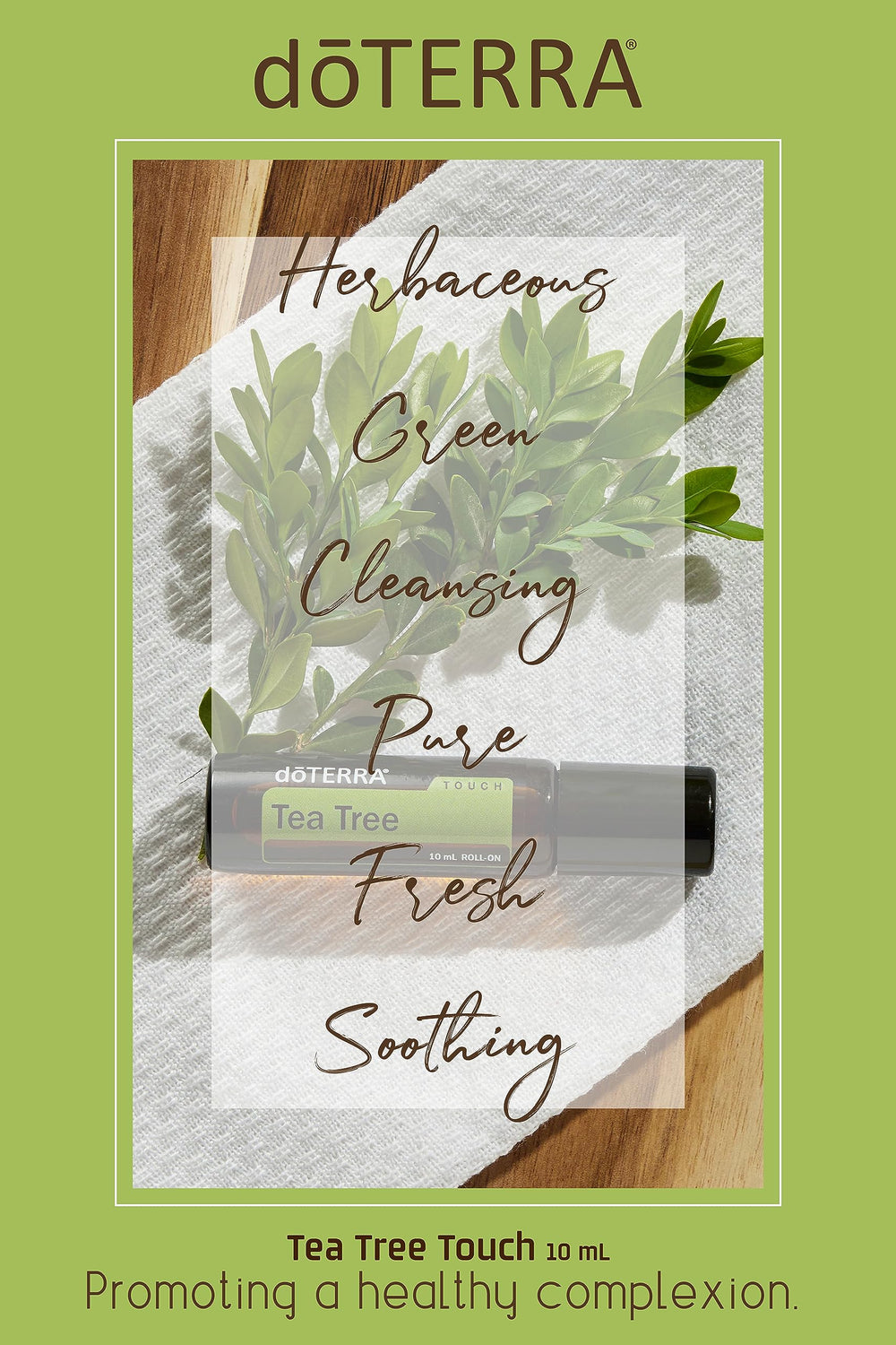 doTERRA Tea Tree Touch en caja de viaje