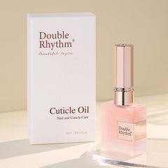 Double Rhythm aceite para cutículas en bote, uñas más suaves y cuidadas.