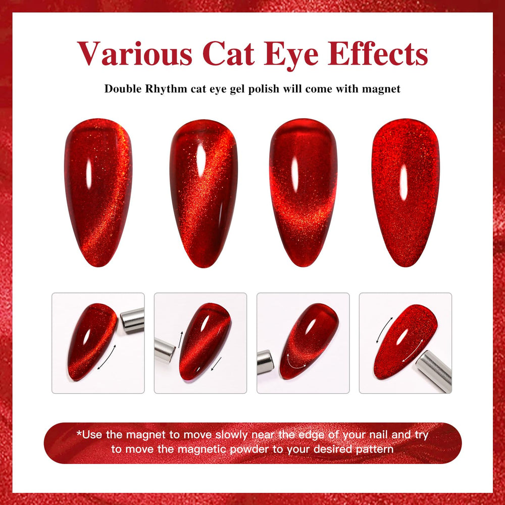Advertencias de seguridad de Double Rhythm: evitar ojos y piel.
