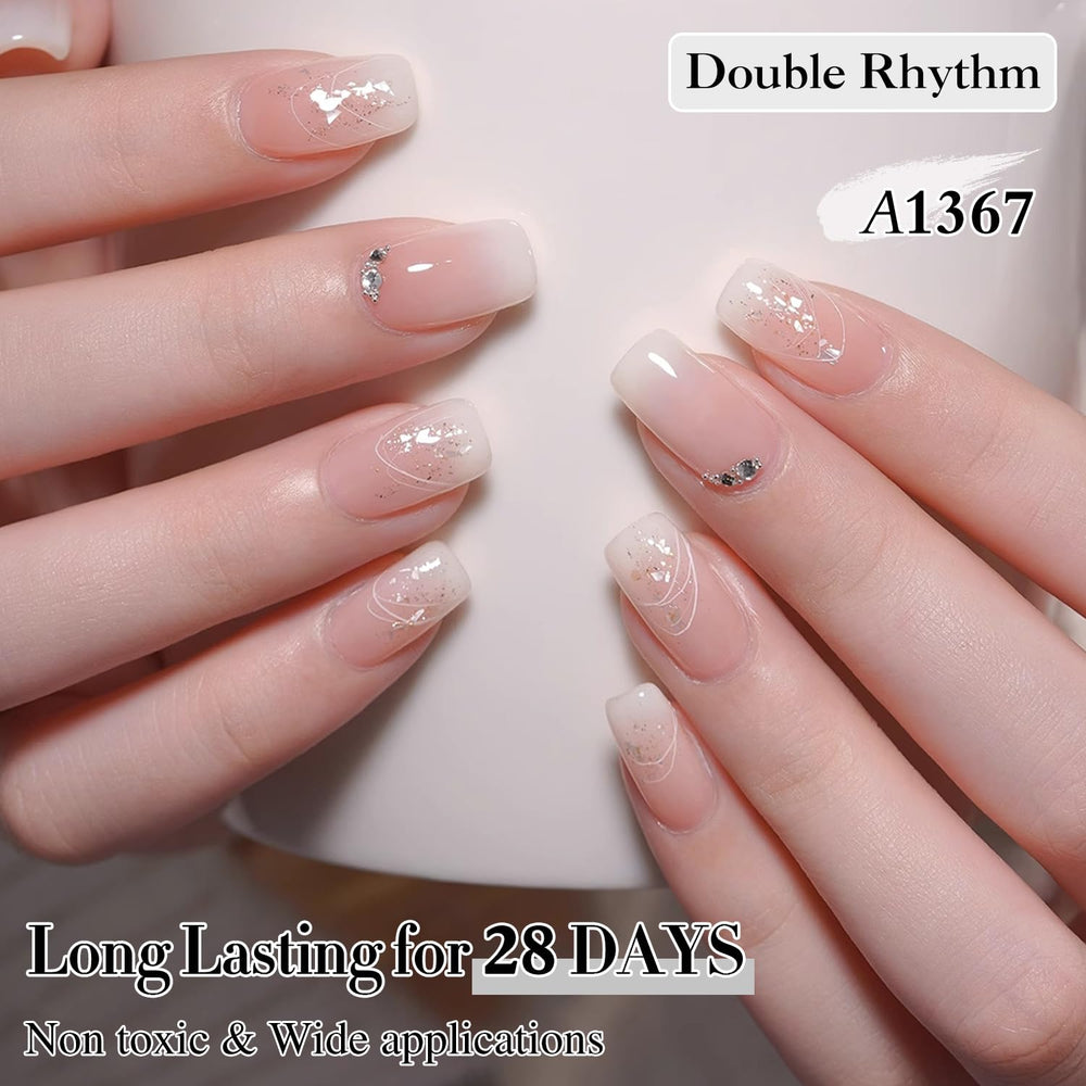 Double Rhythm arte de uñas en casa, inspiración para creatividad diaria