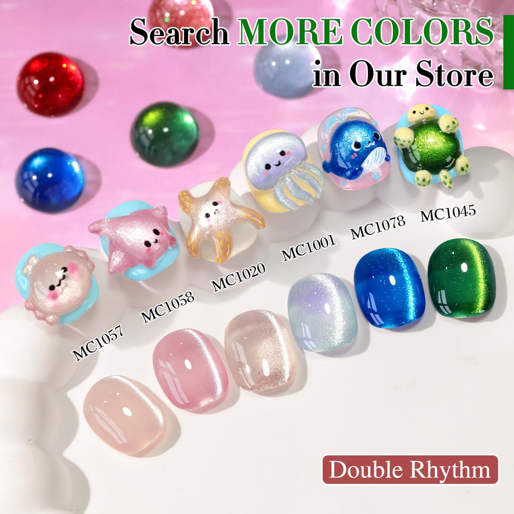 Combina con diferentes bases para estilos variados con Double Rhythm.