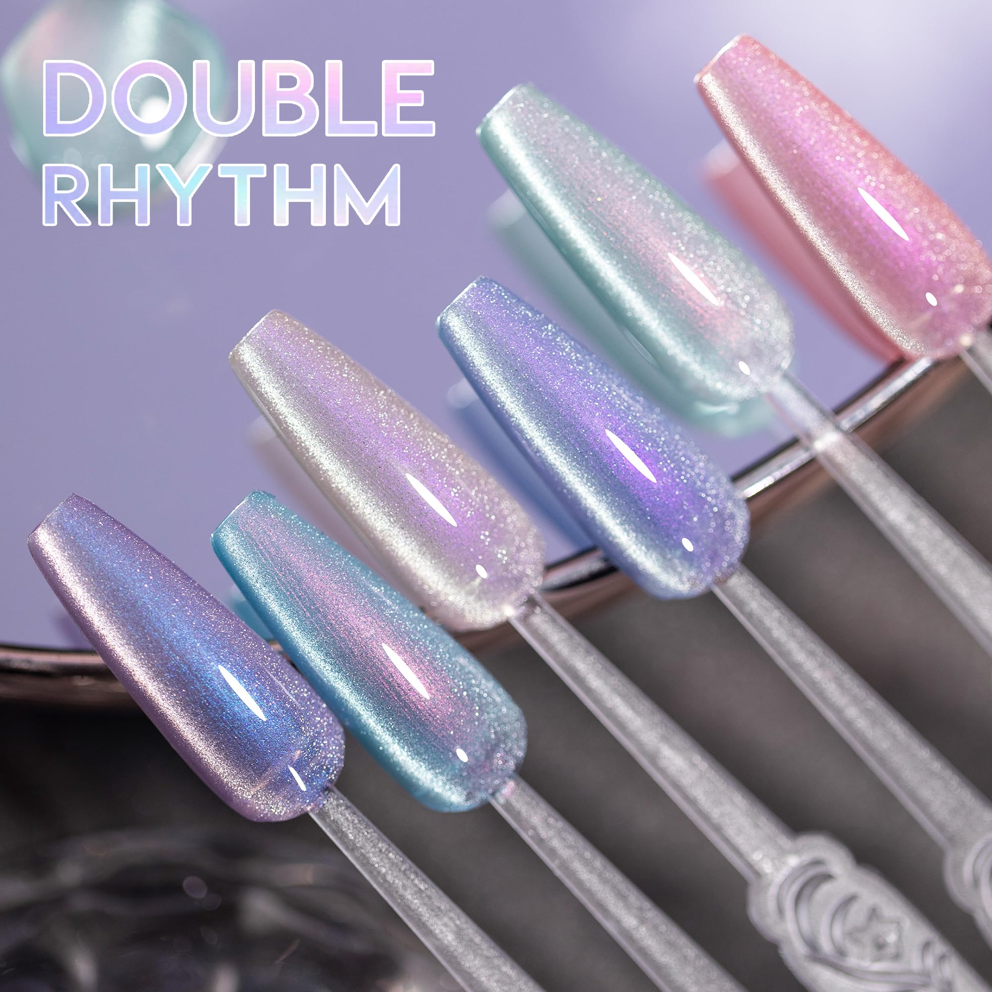 Curado UV/LED de 60 a 120 segundos con Double Rhythm.