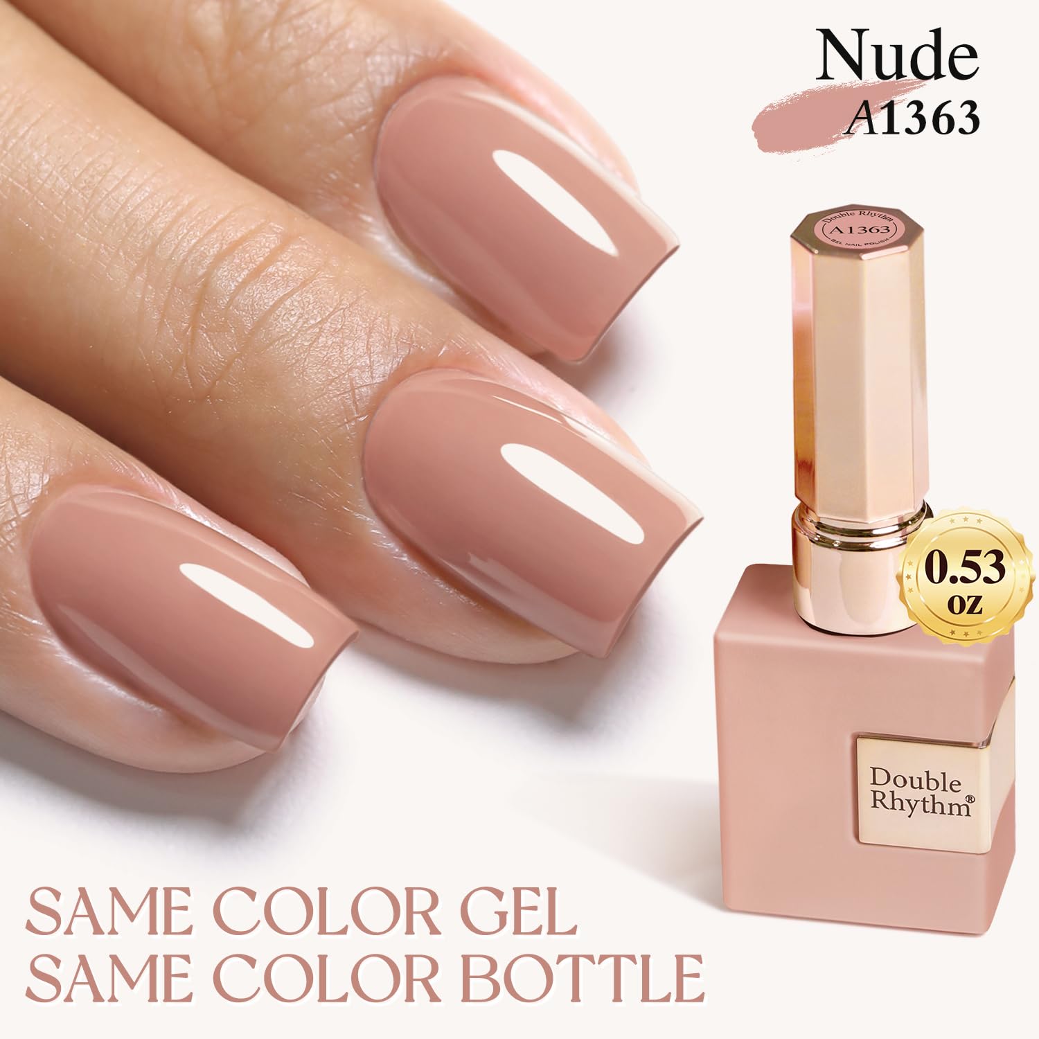 Double Rhythm Skin Nude, durabilidad de hasta 28 días con uso correcto.