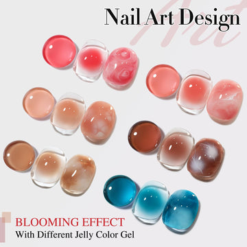 Double Rhythm blooming gel tiene olor suave y fórmula saludable.