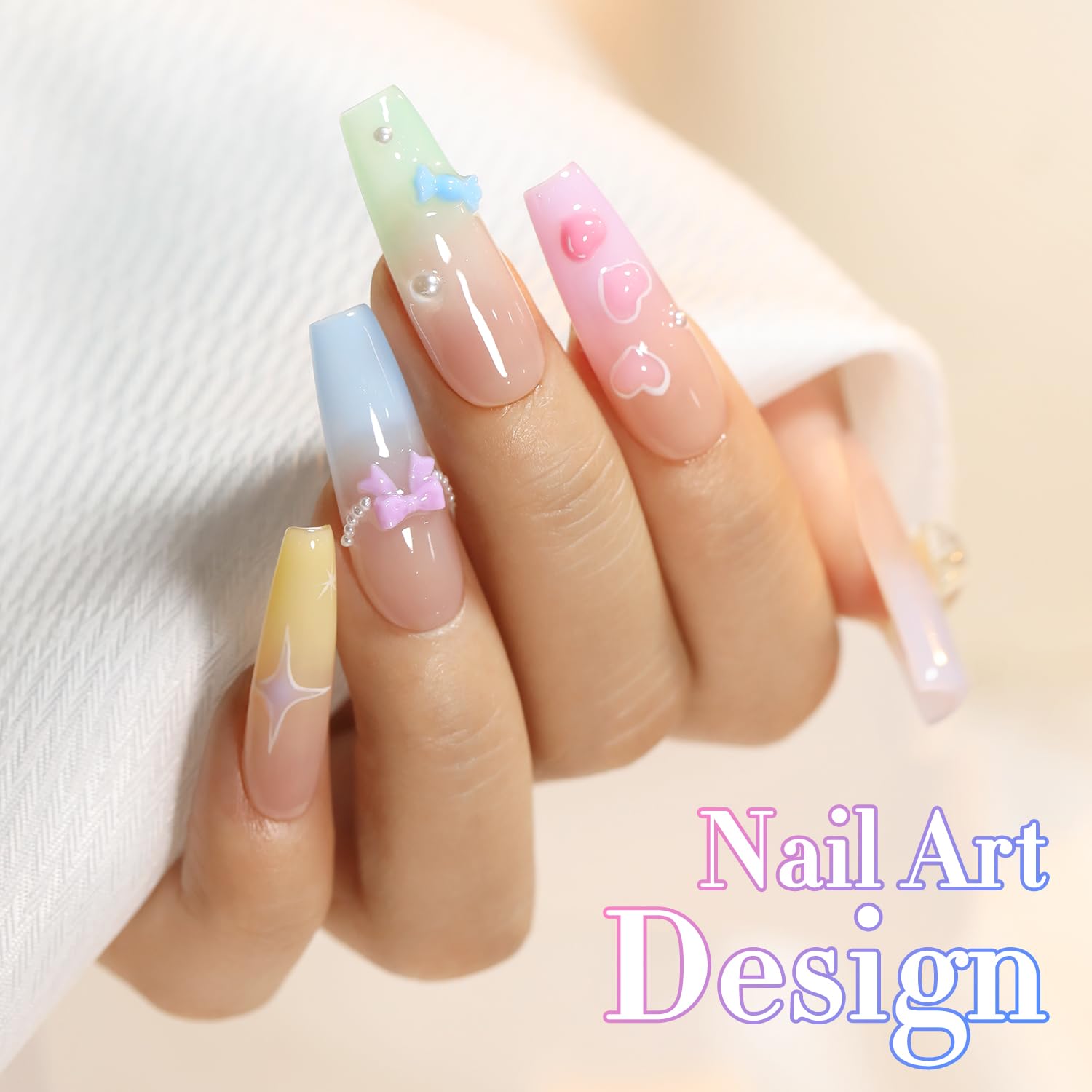 Acabado brillante de Double Rhythm para uñas pulidas.
