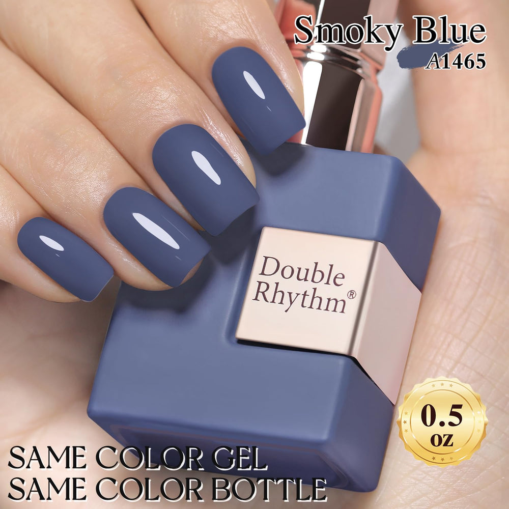 Double Rhythm gel 15ml curado con UV/LED en segundos para rapidez.