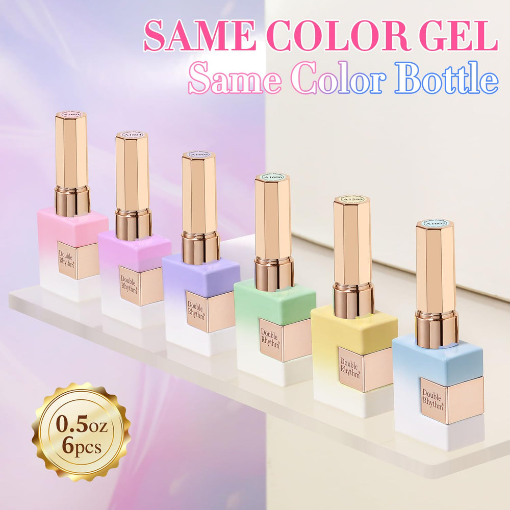 Muestra de color Double Rhythm para inspiración de arte de uñas.