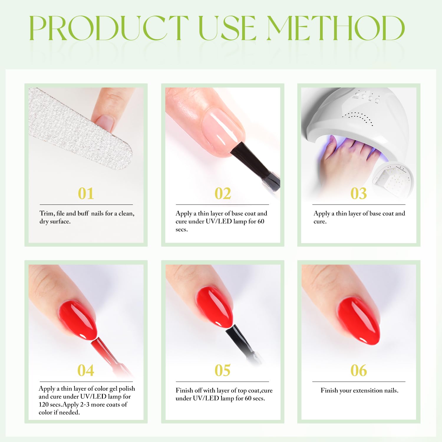 Esmalte gel amarillo Double Rhythm para looks veraniegos y elegantes.