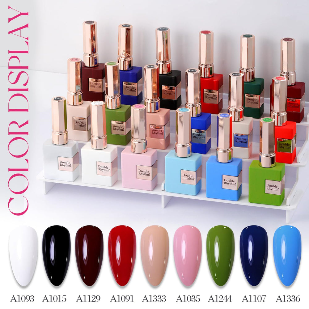 Envase compacto de Double Rhythm 15 ml para almacenamiento cómodo.