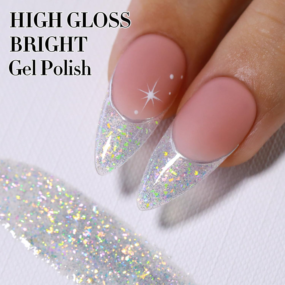 Double Rhythm Esmalte Gel Glitter: uso seguro para el día a día en casa