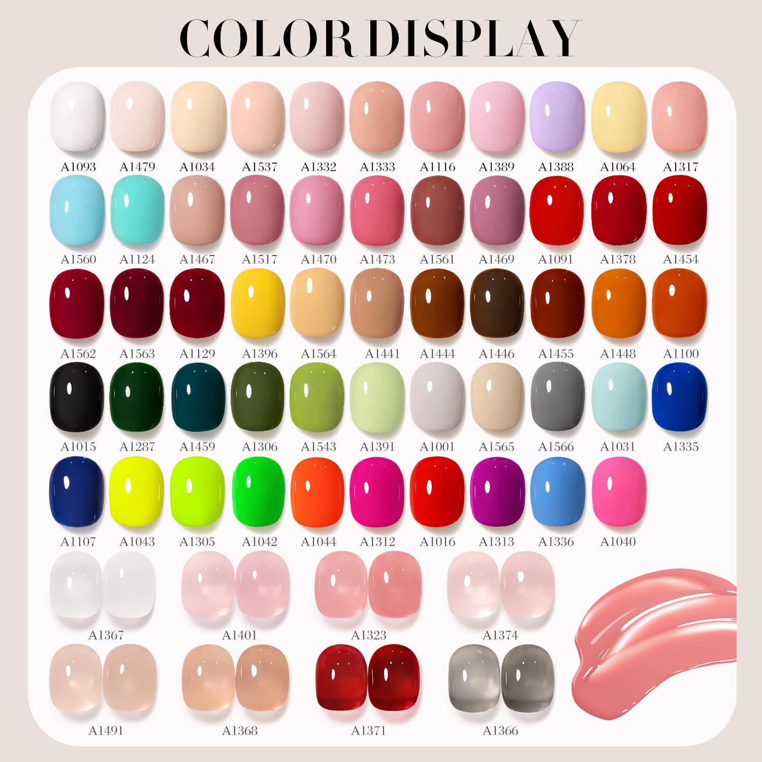 Double Rhythm gel-polish, ideal para manicuras DIY en casa.