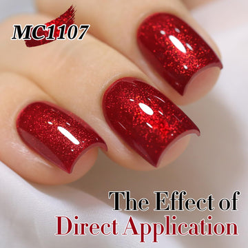 Esmalte gel ojo de gato Double Rhythm con bases variadas para estilos.