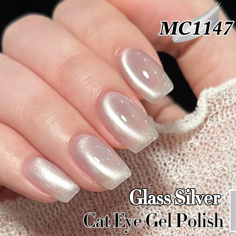 Double Rhythm esmalte gel ojo de gato con imán para efecto magnético.