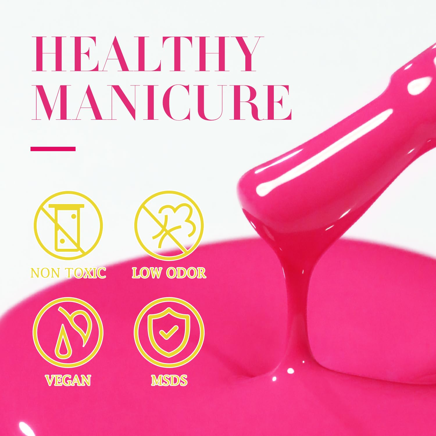 Uso DIY con gel Double Rhythm para uñas en casa.