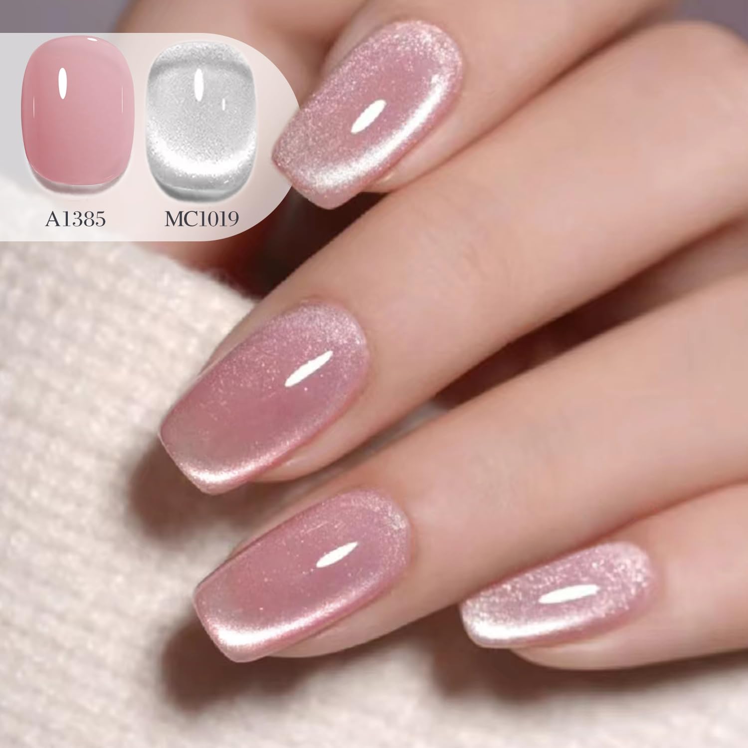 Textura suave de Double Rhythm facilita la aplicación en uñas.