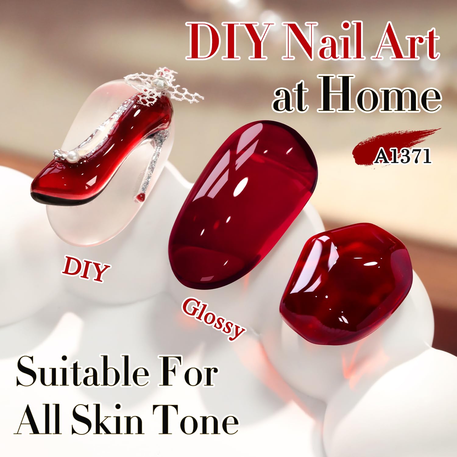 Double Rhythm gel neutro translúcido, aspecto natural para uñas discretas