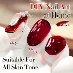 Double Rhythm gel neutro translúcido, aspecto natural para uñas discretas