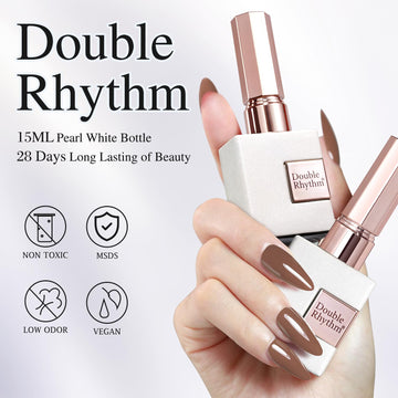 Double Rhythm Esmalte de gel alerta: prueba de alergias antes de usar