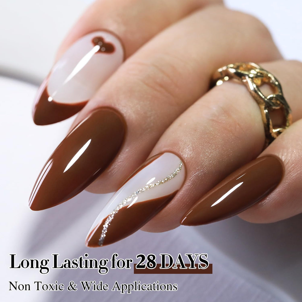 Double Rhythm Esmalte de gel durabilidad de hasta 28 días con aplicación adecuada