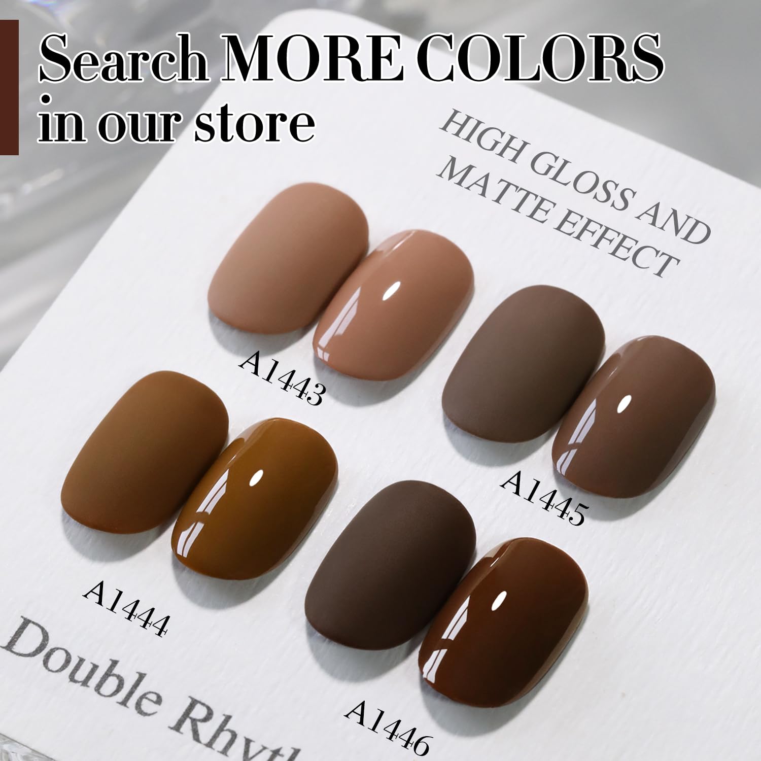 Double Rhythm Esmalte de gel opción ideal como regalo colorido