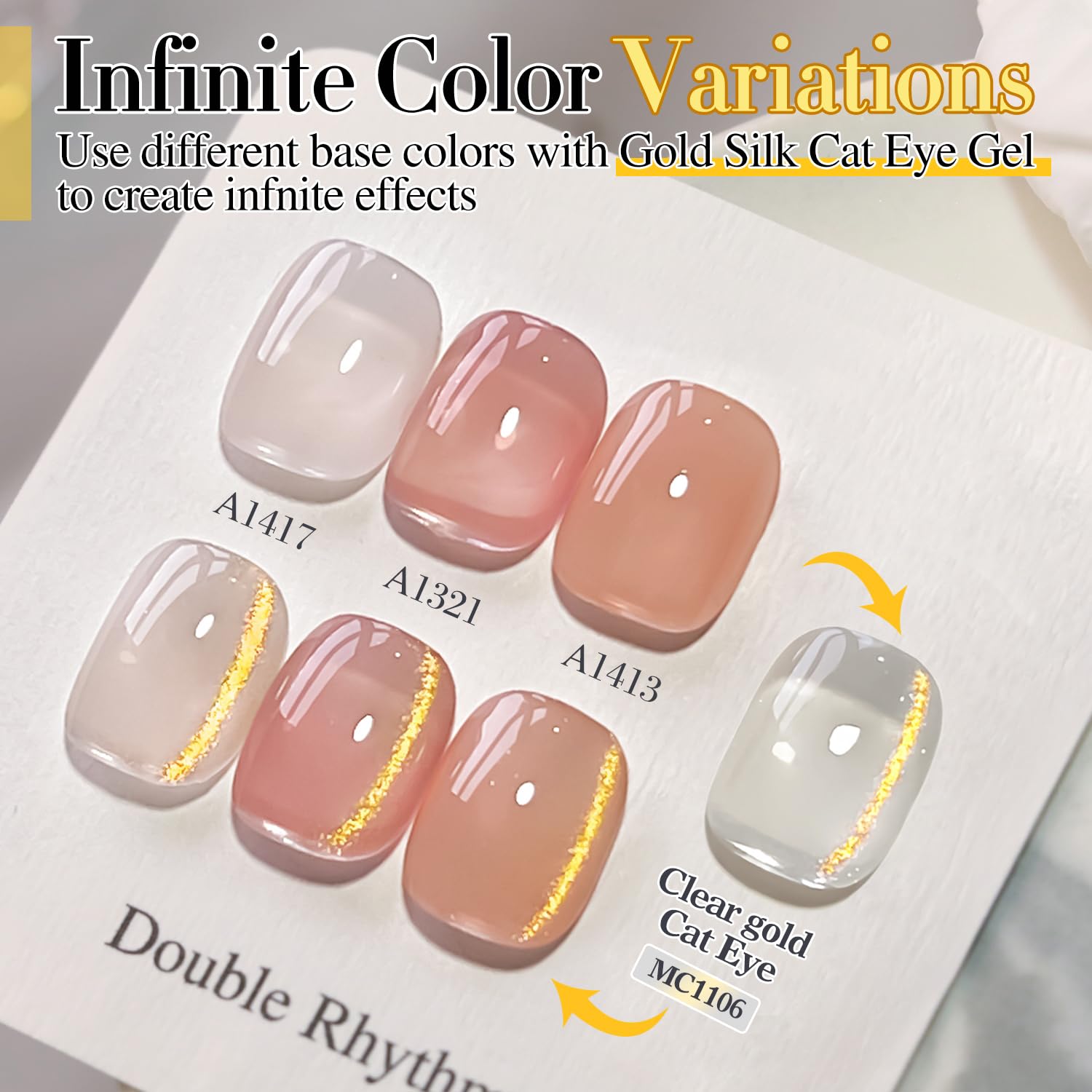Hazlo tú mismo en casa con Double Rhythm para uñas únicas