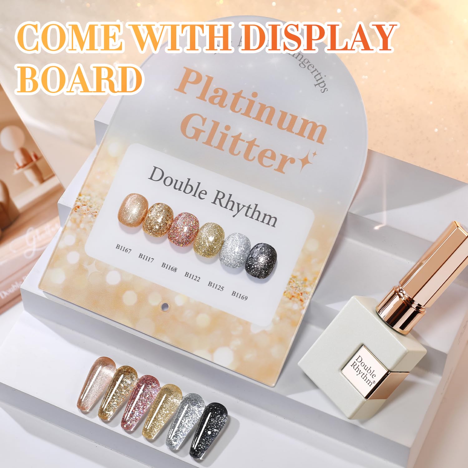 Kit completo Double Rhythm para manicura DIY en casa.