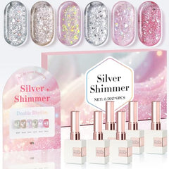 Kit Double Rhythm vernis gel 15 ml sur présentoir affichage