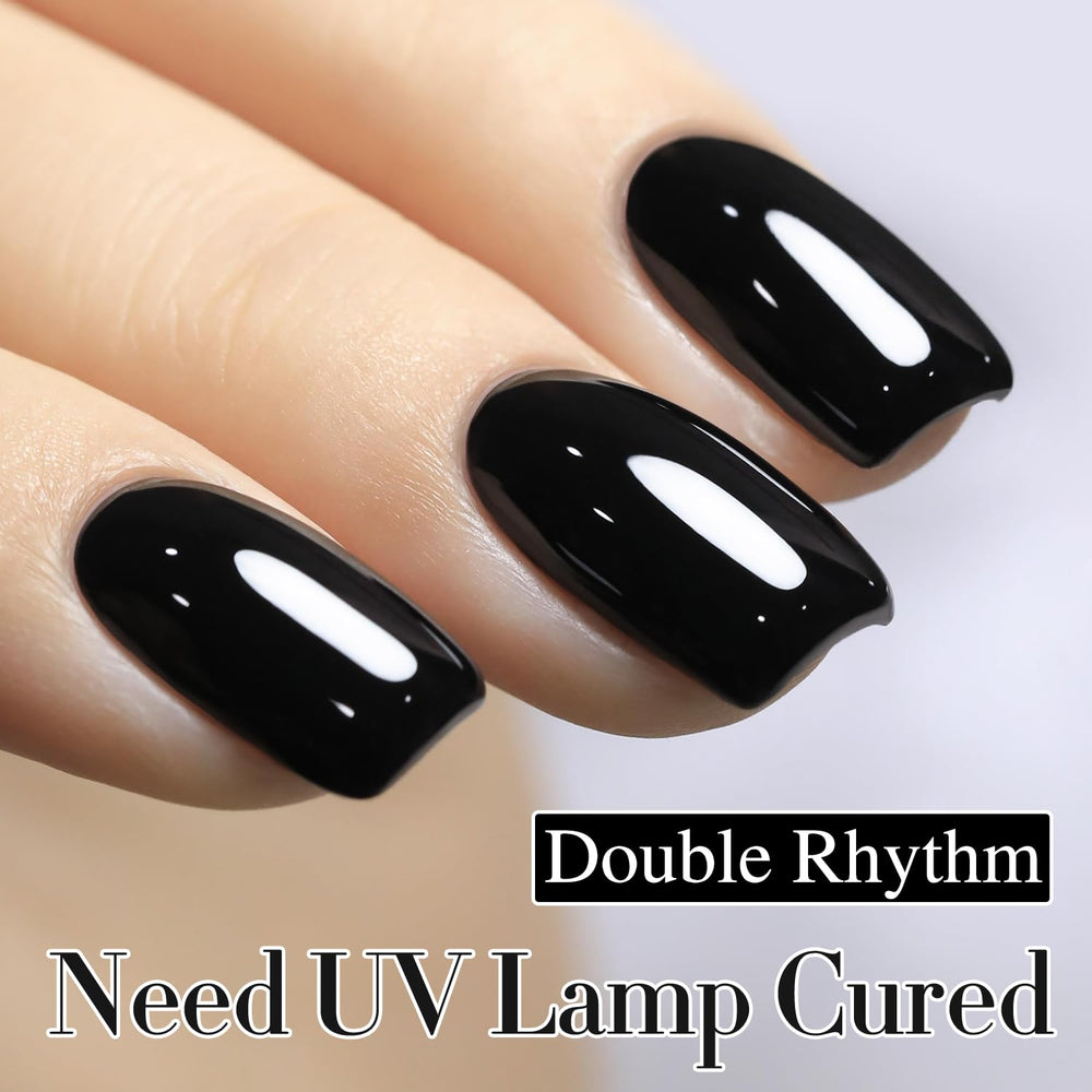 Double Rhythm Laca Gel Uñas 15ml: brillo alto para acabado deslumbrante