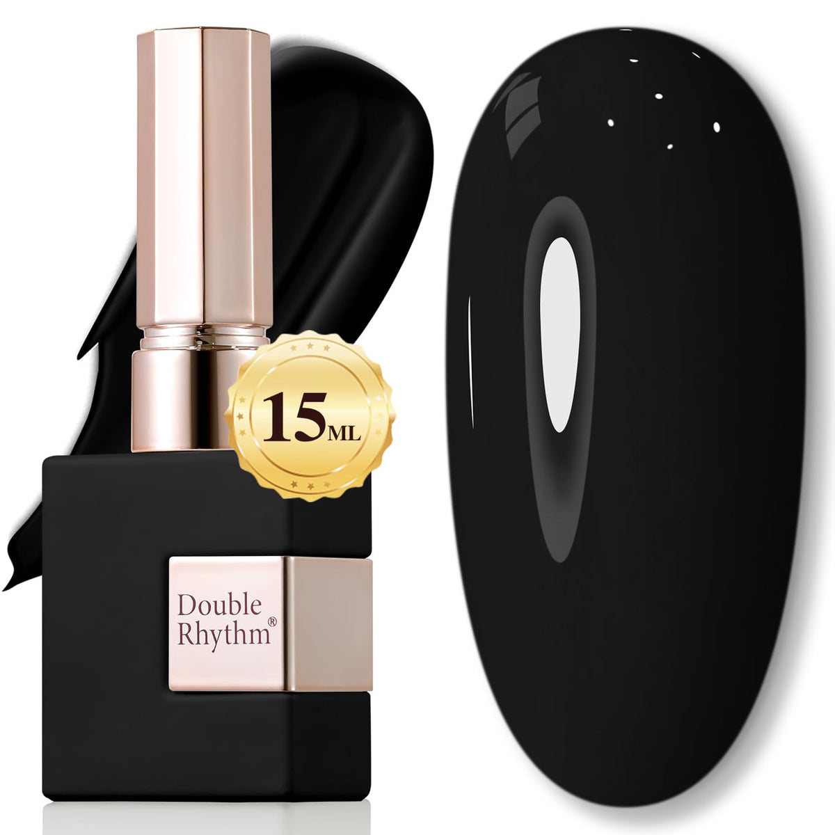 Double Rhythm Laca Gel Uñas 15ml: color puro, mismo bote para uso diario