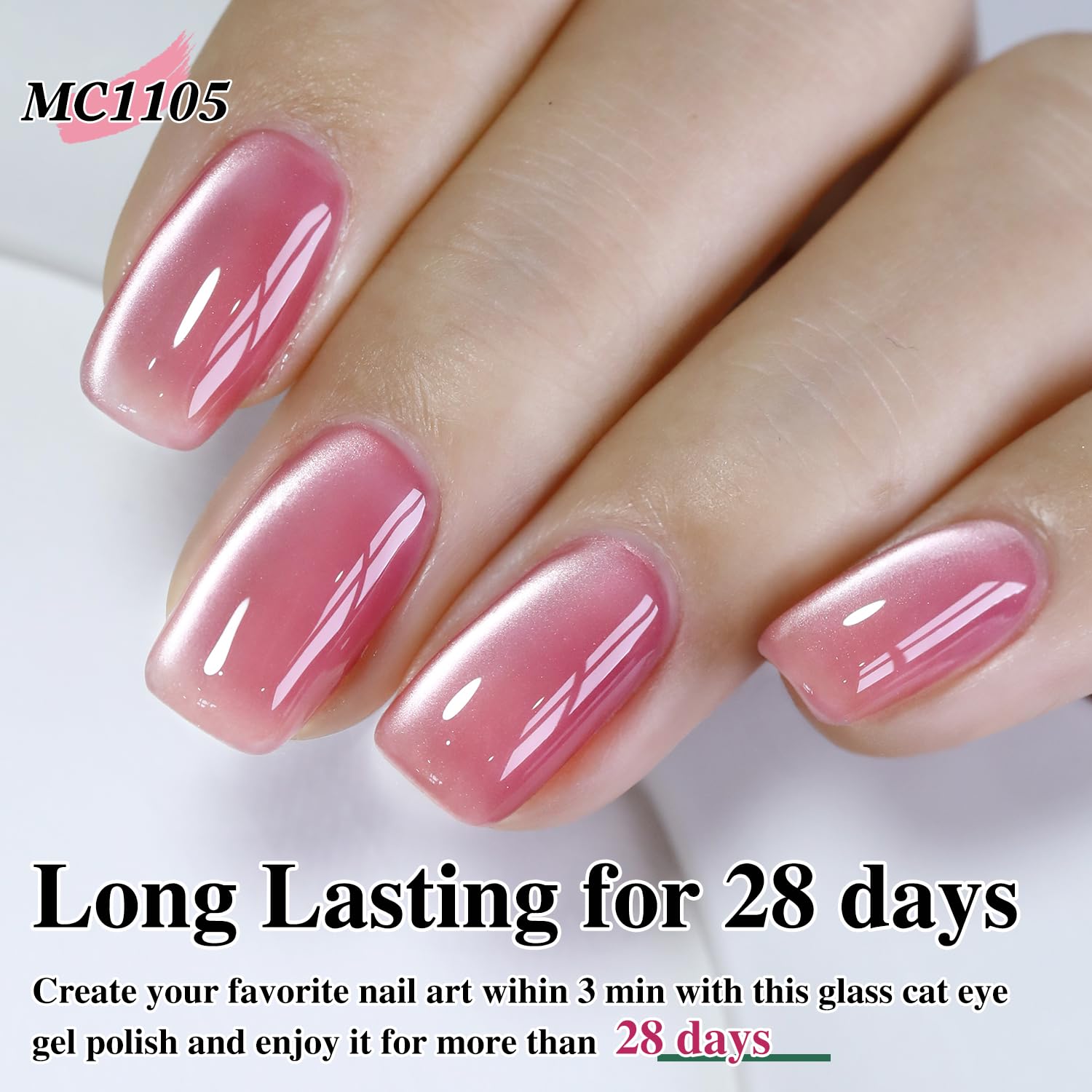 Double Rhythm Gel con imán cambia el diseño para arte de uñas único.