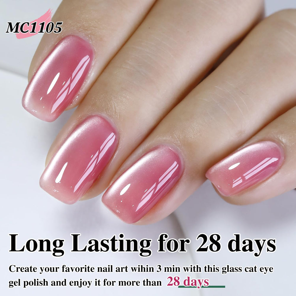 Double Rhythm Gel con imán cambia el diseño para arte de uñas único.