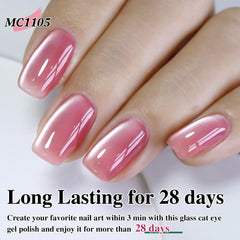 Double Rhythm Gel con imán cambia el diseño para arte de uñas único.
