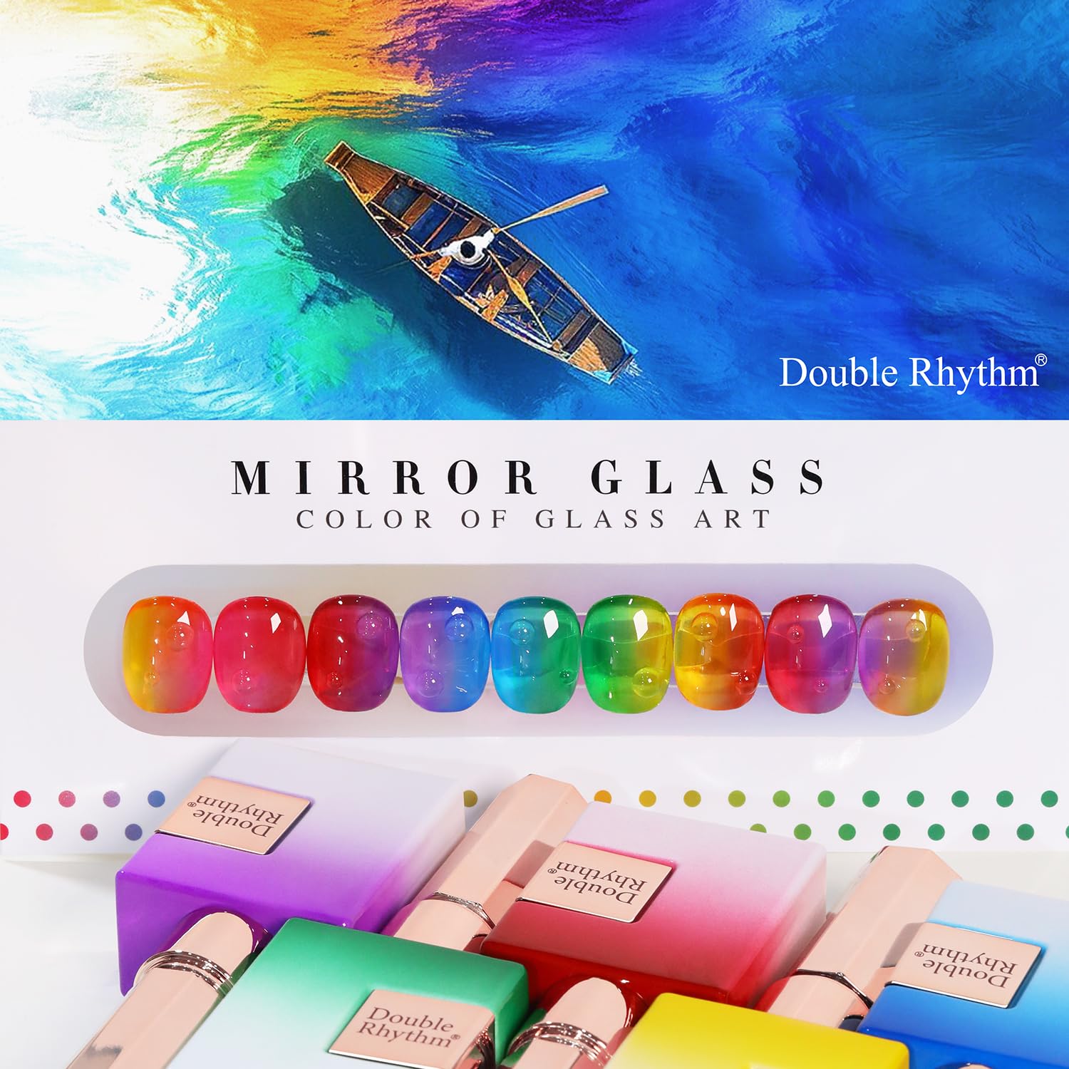 Double Rhythm: esmalte gel sin toxinas para uñas sanas y menos olores.