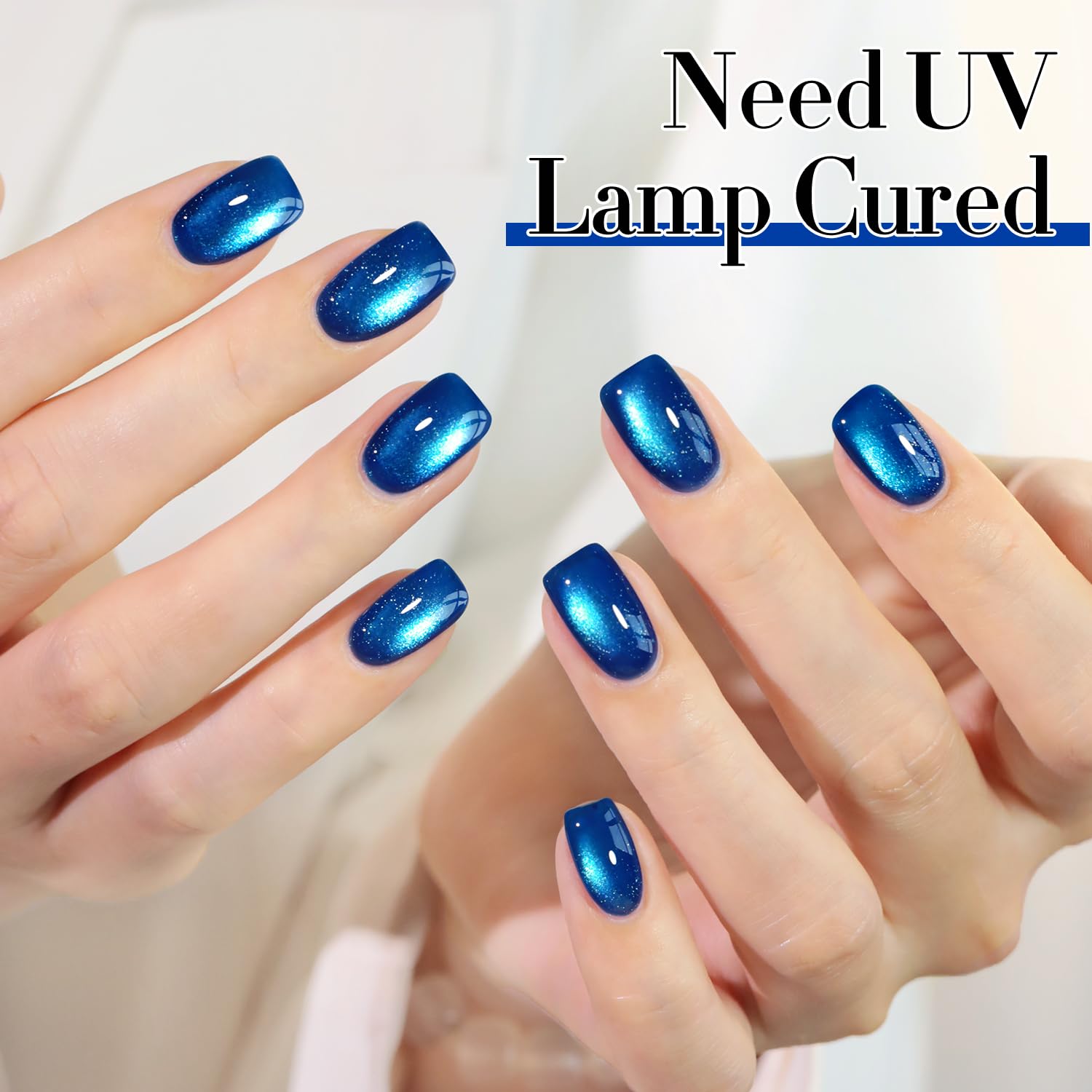 Uñas DIY en casa con el gel ojo de gato de Double Rhythm.