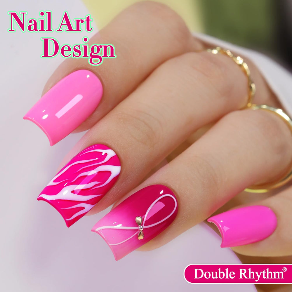 Double Rhythm vernis gel brillant, finition lustrée et longue tenue.