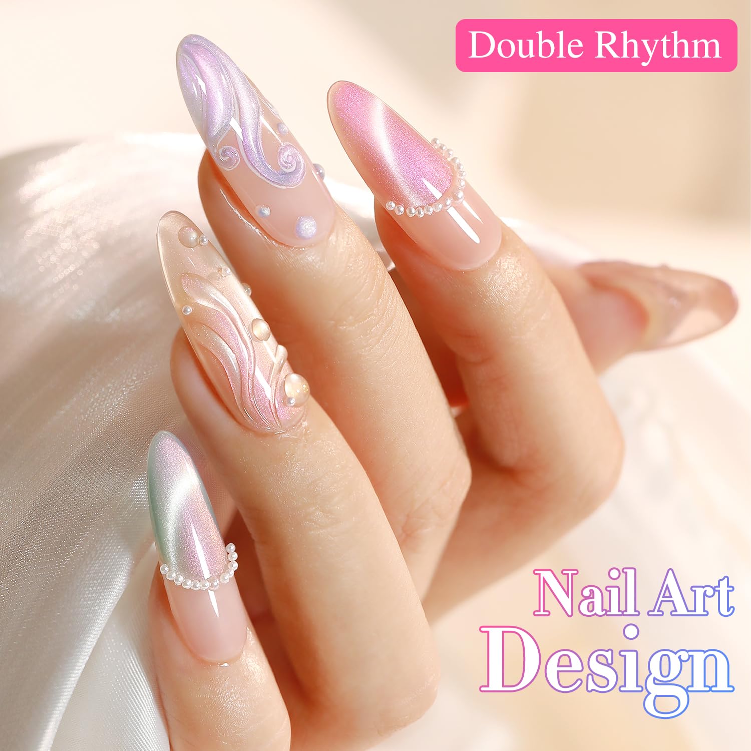 Double Rhythm vernis gel utilisation à domicile, pratique et sûr.