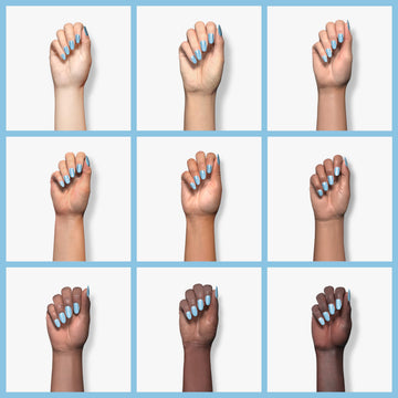 Double Rhythm: acabado brillante que realza el color en uñas