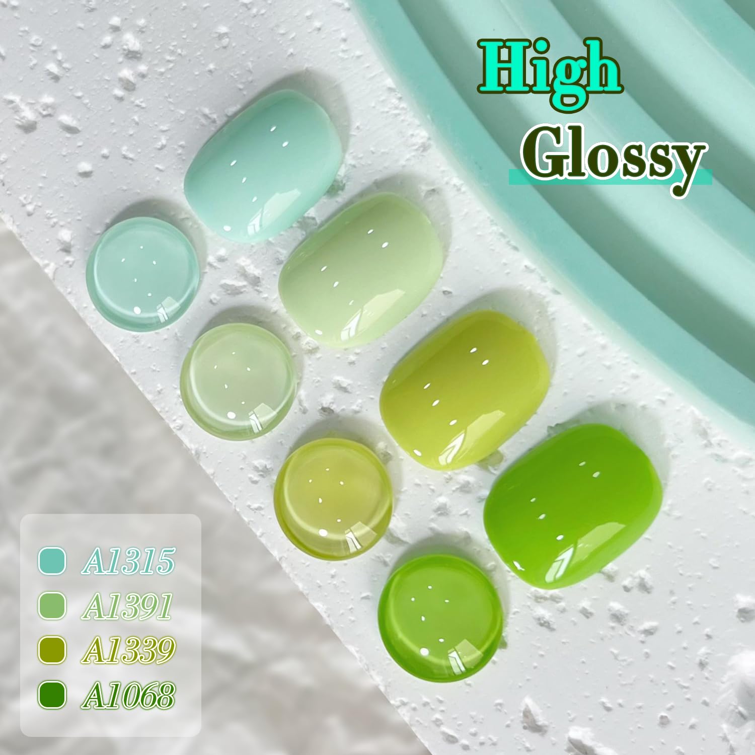 Manicura en casa con el set gel Double Rhythm, fácil de usar en casa.