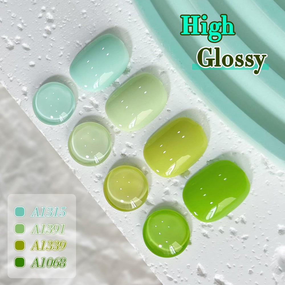 Manicura en casa con el set gel Double Rhythm, fácil de usar en casa.