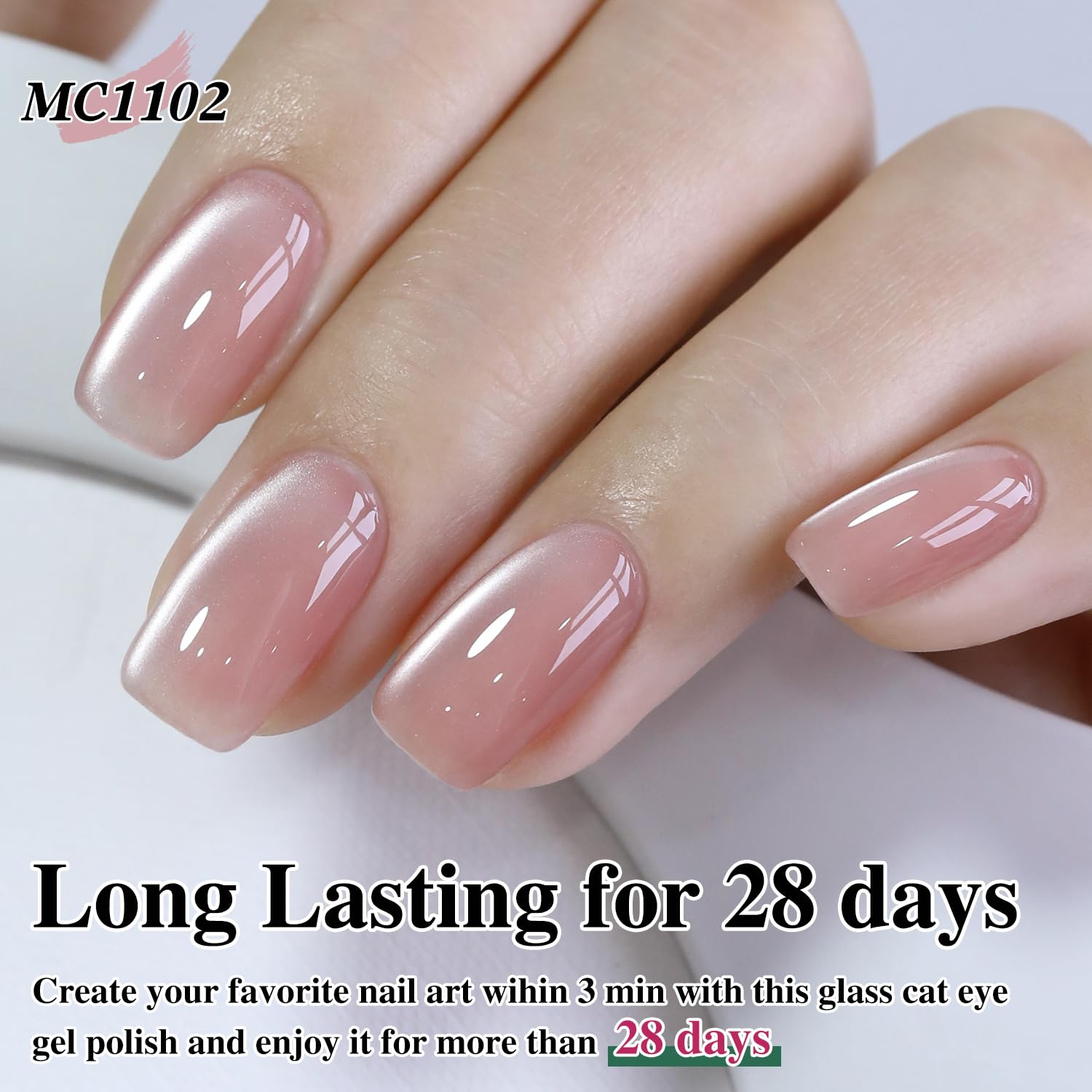 Double Rhythm Jelly Gel curado en 60-120 segundos para uñas listas