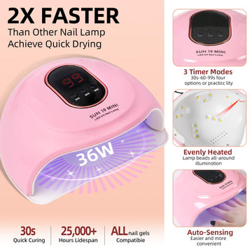 DouborQ accesorios para iniciación en manicura de uñas.