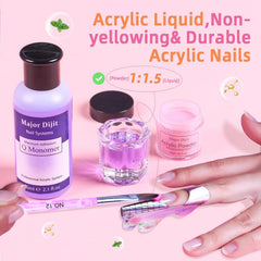 Liquide acrylique DouborQ 60 ml : mélange lisse pour applications précises.
