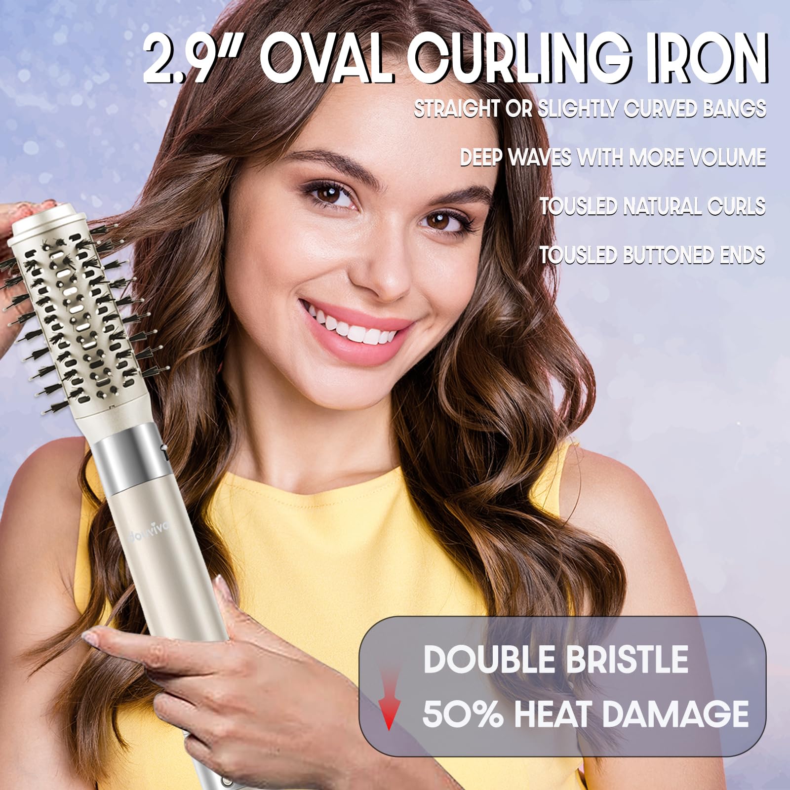douviva control-termico-inteligente; ajustes de calor para peinado personalizado