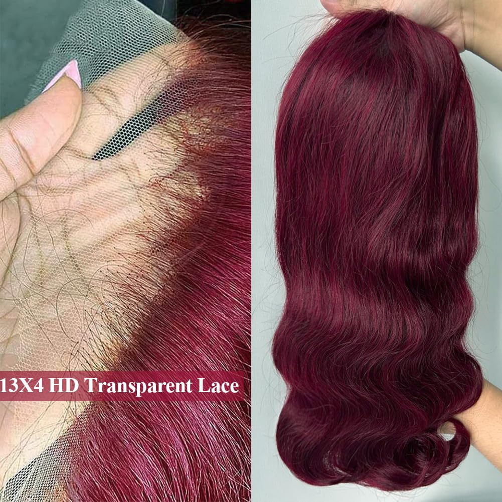 Bob Burgundy Douyin de 14 pulgadas, transformación de estilo versátil