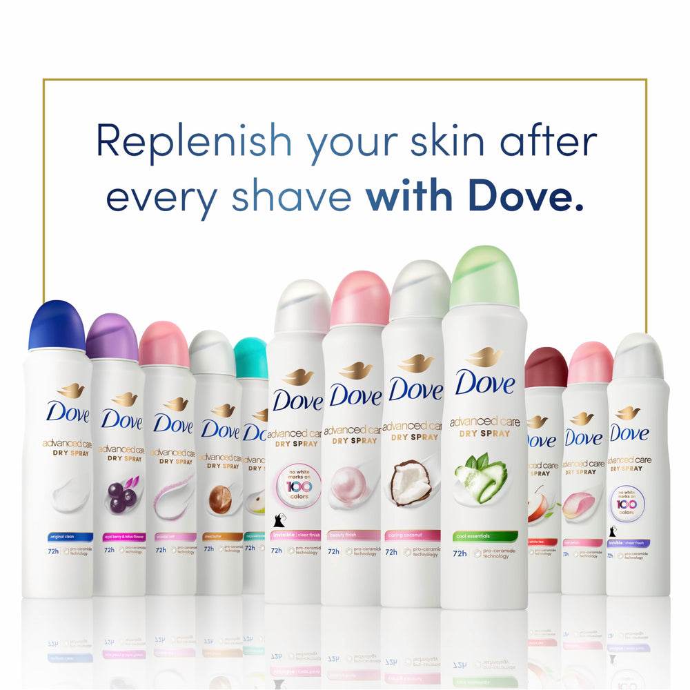 Dove Advanced Care featured in a shaving aftercare routine