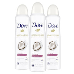 Dove Cuidado Avanzado Coco: axilas secas y frescas durante todo el día.