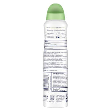 Fragancia fresca de pera y pepino en Dove Advanced Care Cool Essentials.