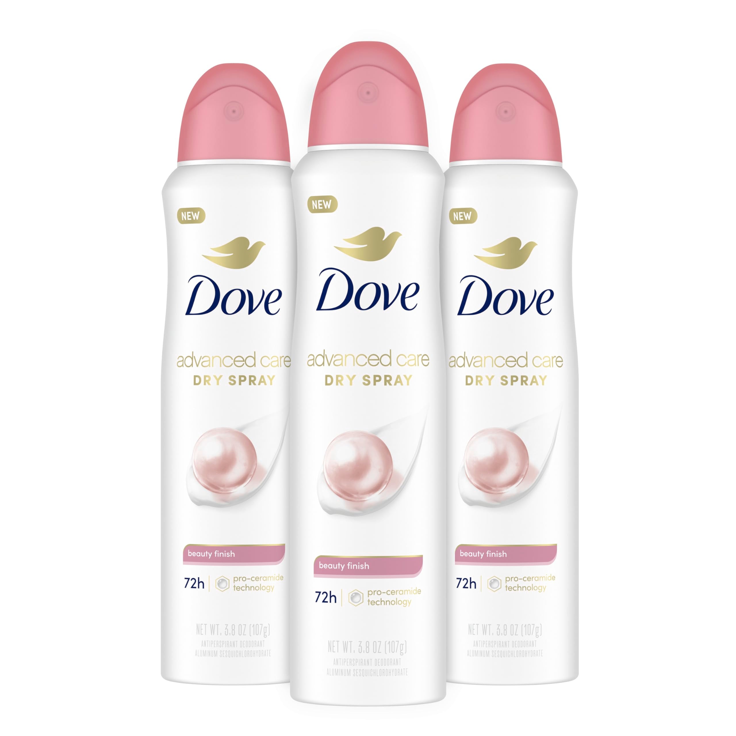 Dove desodorante en aerosol con fragancia floral para sensación fresca todo el día